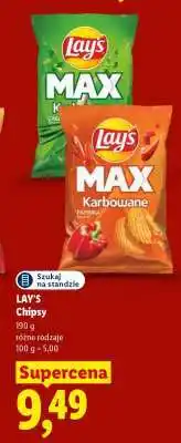 Lidl LAY’S Chipsy oferta
