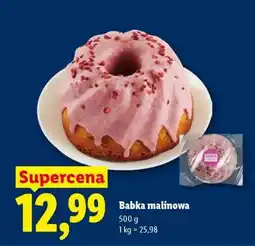 Lidl Babka malinowa oferta