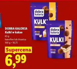Lidl DOBRA KALORIA Kulki w kakao oferta
