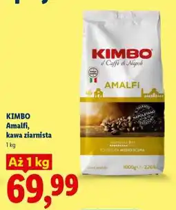 Lidl Kimbo Amalfi, kawa ziarnista oferta