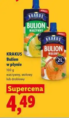 Lidl KRAKUS Bulion w płynie oferta