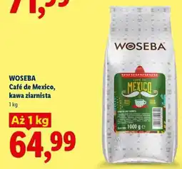 Lidl Woseba Cafe De Mexico, kawa ziarnista oferta