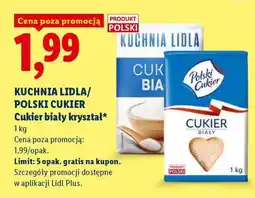 Lidl Kuchnia Lidla/Polski Cukier Cukier biały kryształ oferta