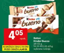 Delikatesy Centrum Baton KINDER BUENO oferta
