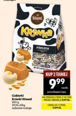 Delikatesy Centrum Cukierki Krówki Wawel oferta