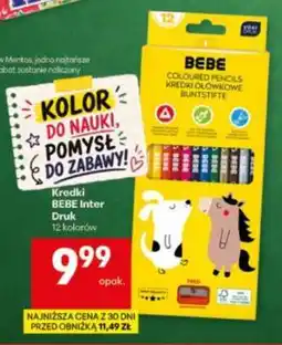 Delikatesy Centrum Kredki BEBE Inter Druk oferta