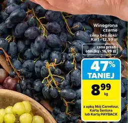 Carrefour Winogrona czarne oferta