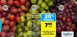 Carrefour Winogrona bezpestkowe białe, czerwone CANDY SANLUCAR oferta