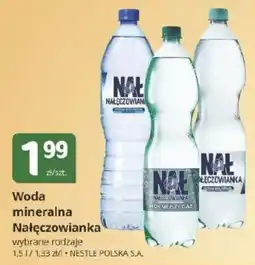 Marketvita Woda mineralna Nałęczowianka oferta