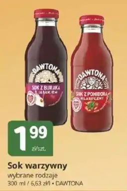Marketvita Sok warzywny wybrane rodzaje DAWTONA oferta
