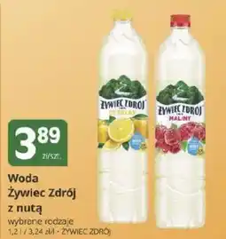 Marketvita Woda Żywiciel Zdrój z nutą oferta