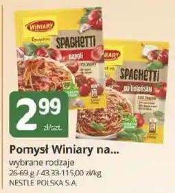 Marketvita Spaghetti Winiary oferta
