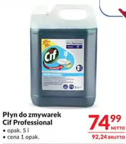 Makro Płyn do zmywarek Cif Professional oferta