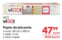 Makro Papier do pieczenia viGO! oferta