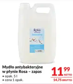 Makro Mydło antybakteryjne w płynie Rosa – zapas oferta