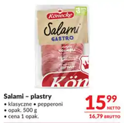 Makro Salami - plastry oferta