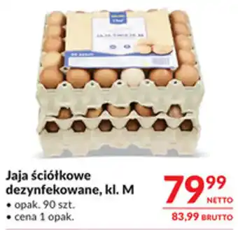 Jaja ściółkowe dezynekowane, kl. M