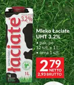 Makro Mleko Łaciate UHT 3,2% oferta