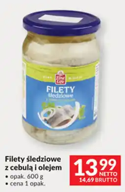 Makro Fine Life Filety śledziowe z cebulą i olejem oferta