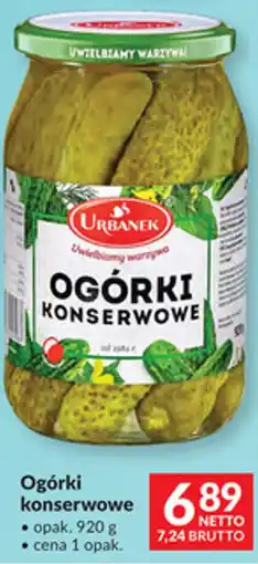Makro Ogórki konserwowe Urbanek oferta