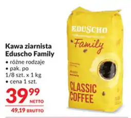 Makro Kawa ziarnista Eduscho Family oferta