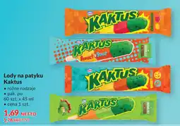 Makro Lody na patyku Kaktus oferta