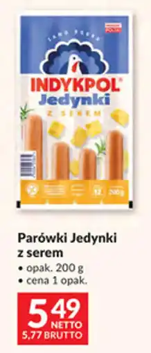 Makro Parówki Jedynki z serem oferta