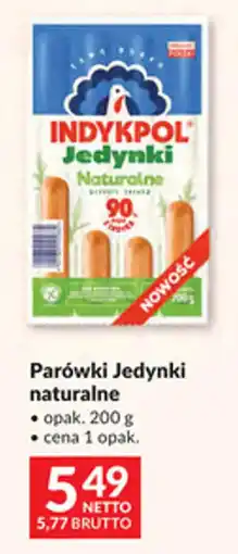Makro Parówki Jedynki naturalne oferta