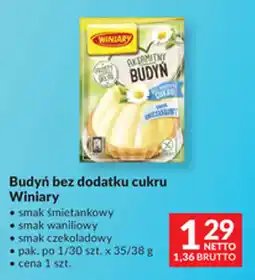 Makro Budyń bez dodatku cukru Winiary oferta