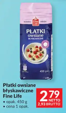 Makro Płatki owsiane błyskawiczne Fine Life oferta