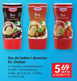 Makro Sos do lodów i deserów Dr. Oetker oferta