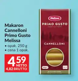 Makro Makaron Cannelloni Primo Gusto Melissa oferta