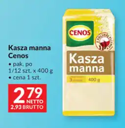 Makro Kasza manna Cenos oferta