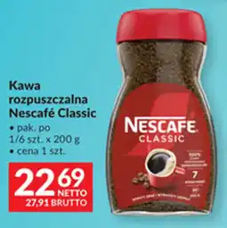 Makro Kawa rozpuszczalna Nescafé Classic oferta