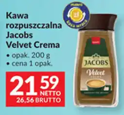 Makro Kawa rozpuszczalna Jacobs Velvet Crema oferta