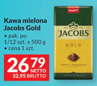 Kawa mielona Jacobs Gold
