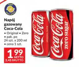 Makro Napój gazowany Coca-Cola oferta