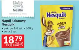 Makro Napój kakaowy Nesquik oferta