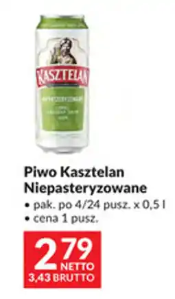 Makro Piwo Kasztelan Niepasteryzowane oferta