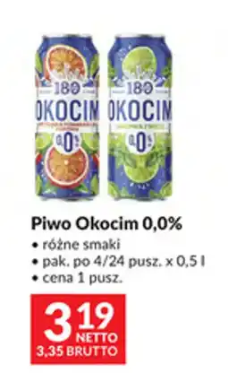 Makro Piwo Okocim 0,0% oferta