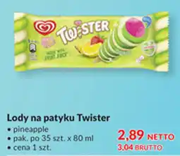 Makro Lody na patyku Twister oferta