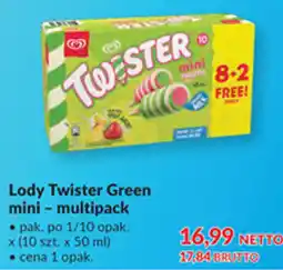 Makro Lody Twister Green mini oferta