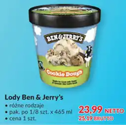 Makro Lody Ben & Jerry's oferta
