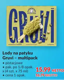 Makro Lody na patyku Gruvi oferta
