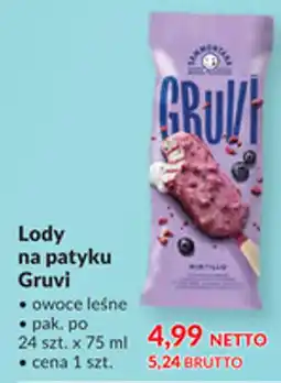 Makro Lody na patyku Gruvi oferta