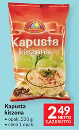 Makro Kapusta kiszona oferta