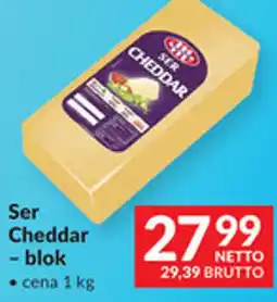 Makro Ser Cheddar - blok oferta