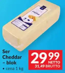 Makro Ser Cheddar - blok oferta