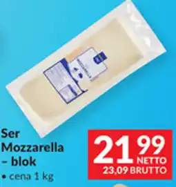 Makro Ser Mozzarella - blok oferta