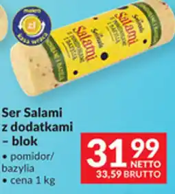 Makro Ser Salami z dodatkami - blok oferta